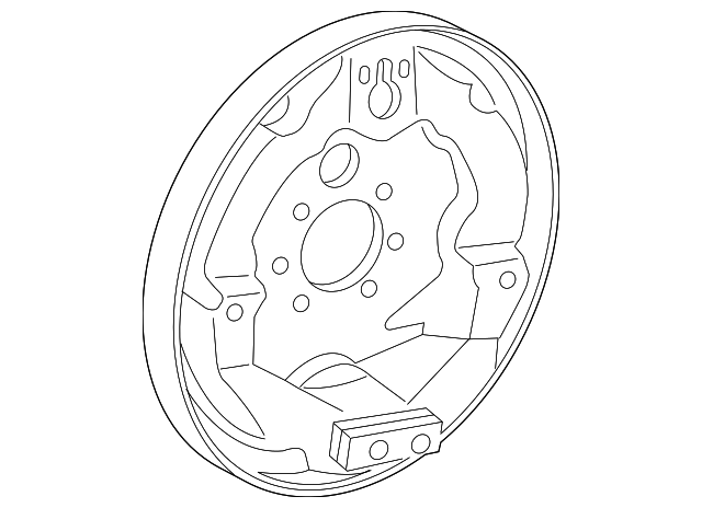 Backing Plate 5C0-609-426-A - View 4