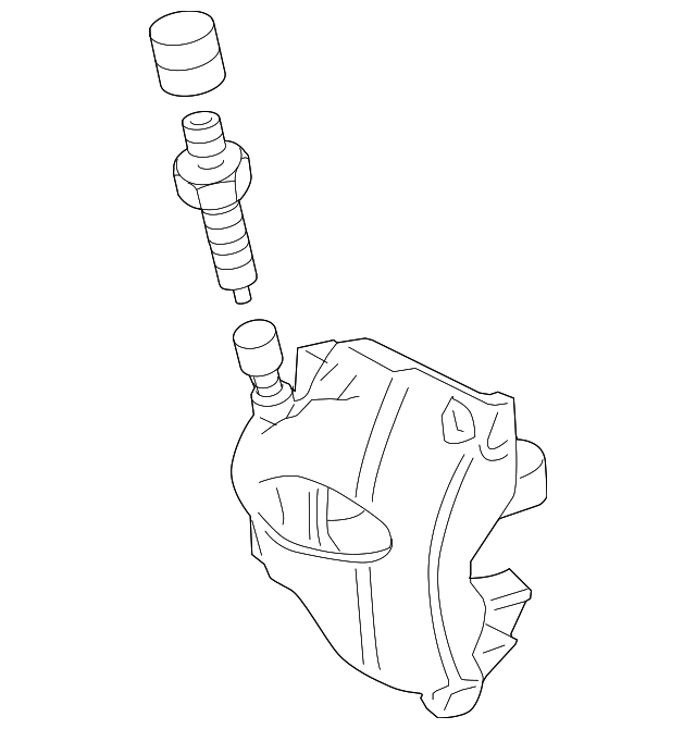 Caliper 1K0-615-123-E - View 23