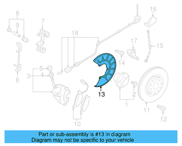 Splash Shield 1K0-615-312-F