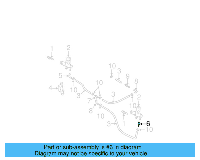 Pressure Cylinder Joint 1J0-955-665-E - View 57