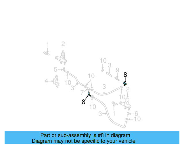 Pressure Cylinder Joint 1J0-955-665-E - View 54