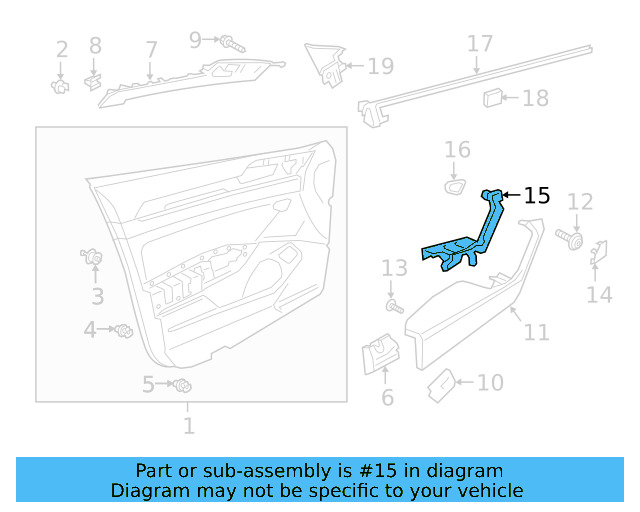 Pull Handle 3G1-867-180-81U - View 4