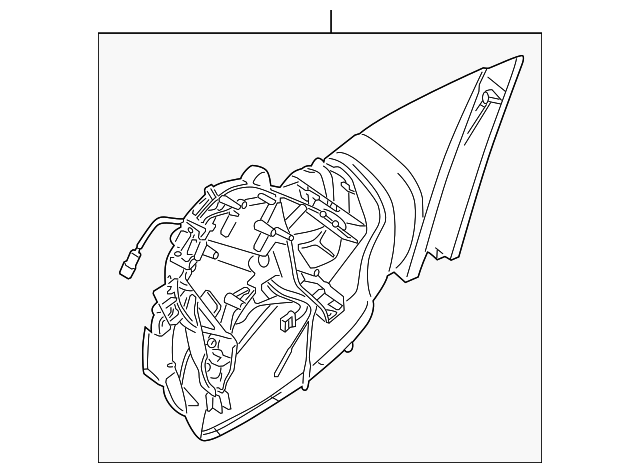 Mirror Assembly 7L6-857-508-FG-01C