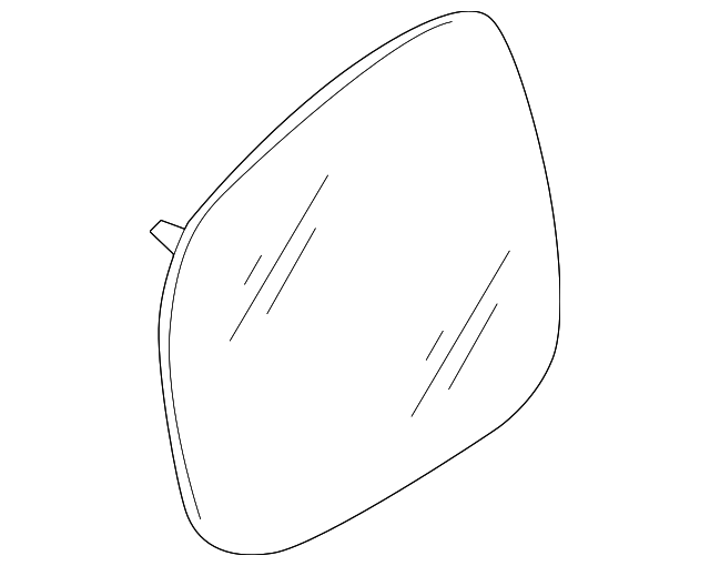 Mirror Glass 7L6-857-521-M - View 7