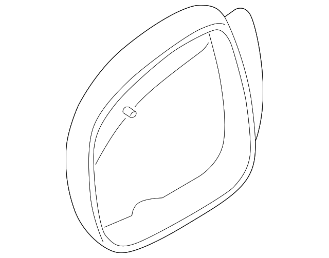 Mirror Cover (Unpainted) 7l6857527ggru