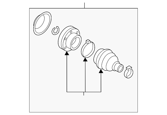 Outer Joint Assembly 7N0-498-099-C - View 24