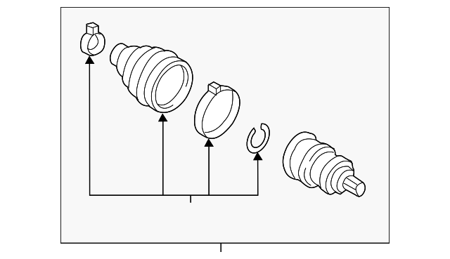 Outer Joint Assembly 5QM-498-099-D