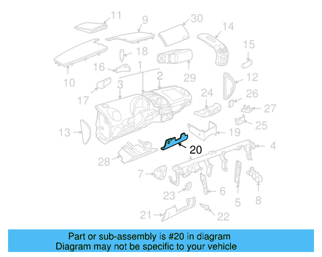Lower Cover 1C1-858-365-D-2QL - View 13