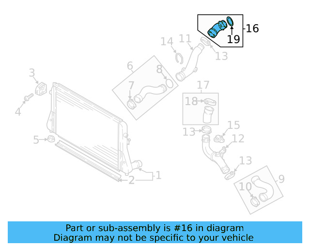Connector Hose 1K0-145-828-AC - View 78