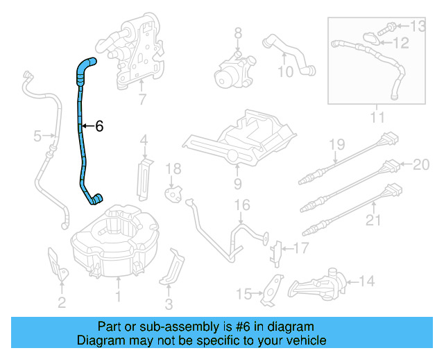 Breather Tube 5C0-201-160-A - View 23
