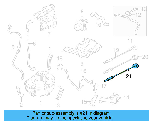 Oxygen Sensor 1K0-998-262-N - View 42