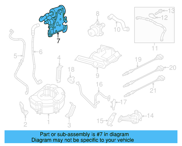 Evaporative Emissions System Leak Detection Pump 7L0-906-243-A - View 28