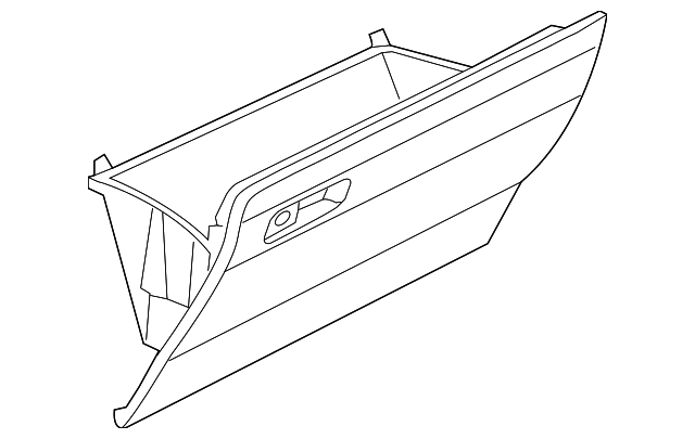 Glove Box Door 3CN-857-101-A-82V - View 2
