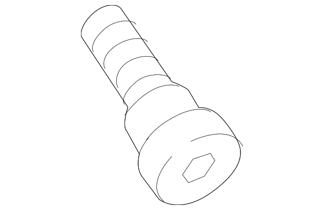 Front Belt Assembly Upper Bolt N-912-355-01 - View 3