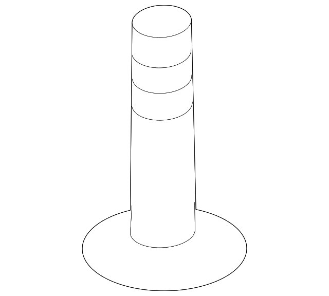 Kick Panel Trim Screw N-907-321-02 - View 13