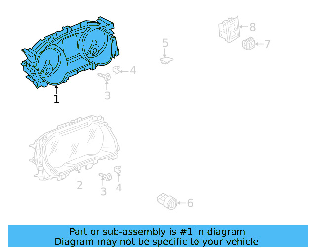 Instrument Cluster 5NA-920-850-D