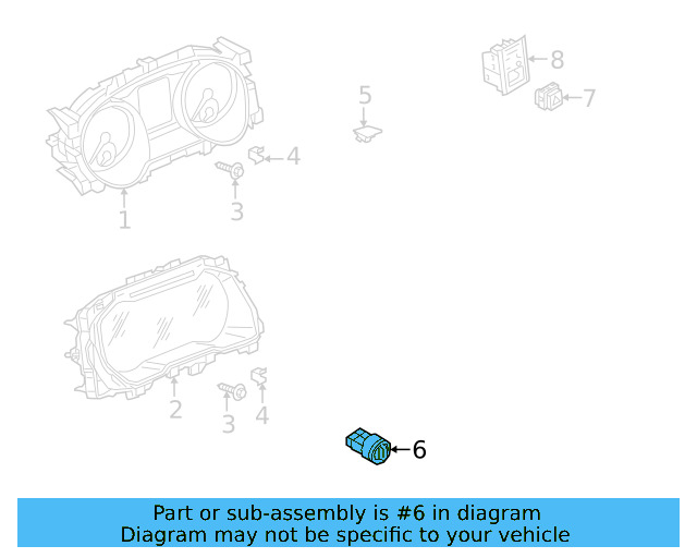 Headlamp Switch 3CM-941-431-WZU