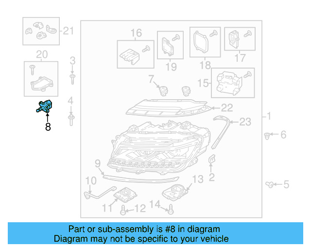 Adjust Motor 7E5-941-295 - View 2