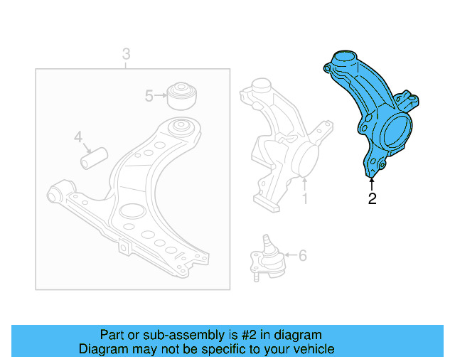 Steering Knuckle 561-407-256 - View 14