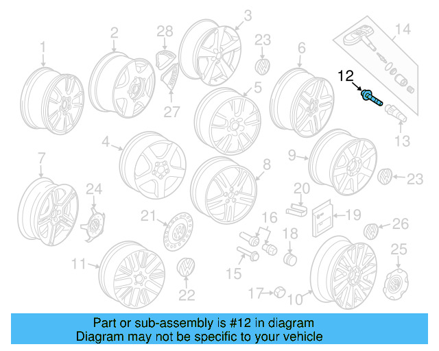 Valve Stem 311-601-361 - View 120
