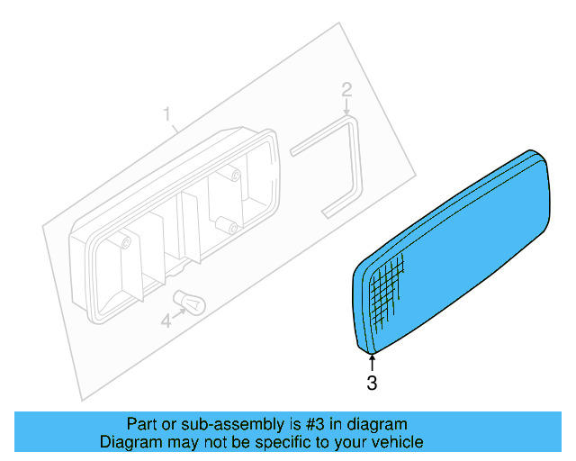 Tail Lamp Assembly 701945112A01C - View 7