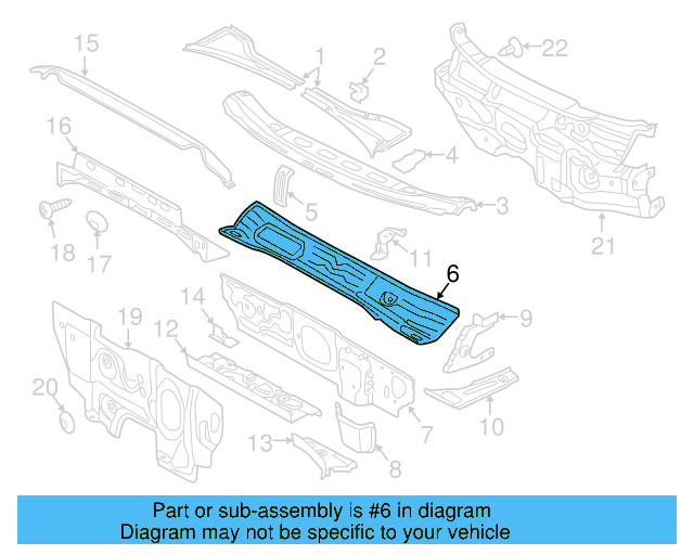 Cowl Panel 5Q1-805-265-B - View 9