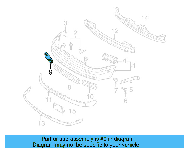 Air Grille 1J0-853-666-E-B41