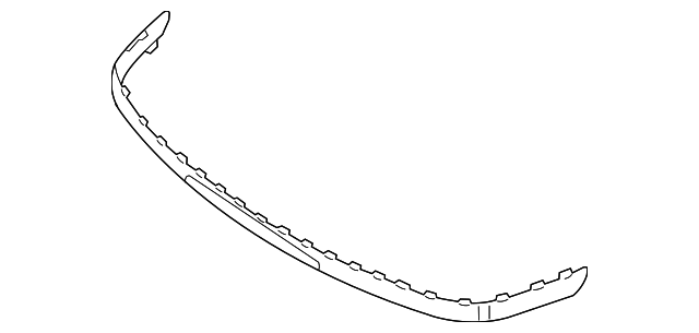 Bumper Trim (Unpainted) 1j0807719hgru