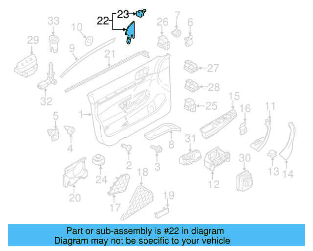 Corner Trim 1Q0-837-974-G-9B9