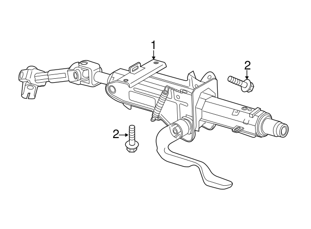 Steering Column 1K1-419-502-CT - View 10