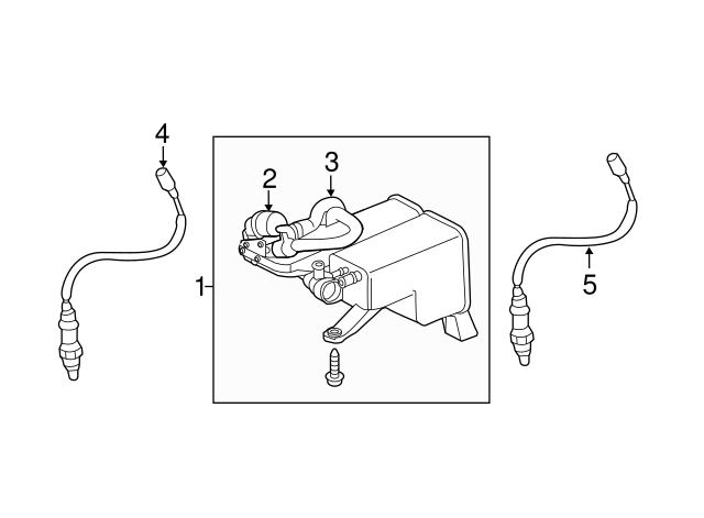 Oxygen Sensor 1K0-998-262-E - View 6
