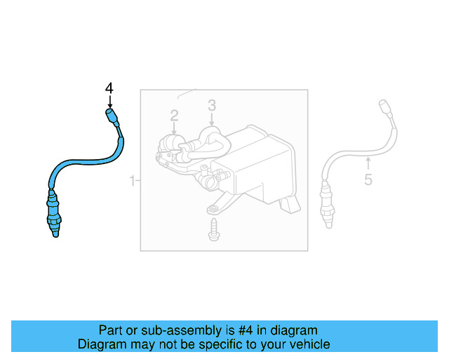 Oxygen Sensor 1K0-998-262-L - View 14