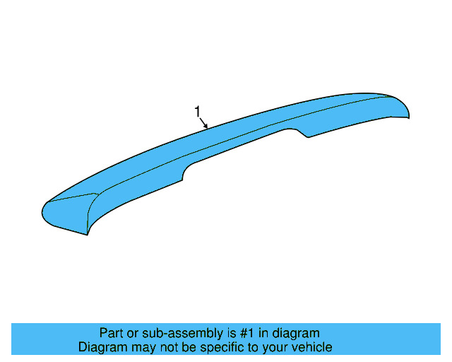 Spoiler (Unpainted) 5na827933gru
