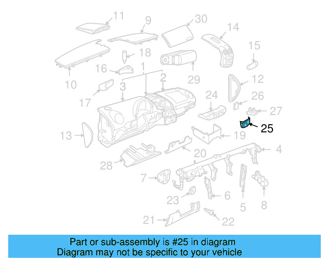 Trim Cover 1C1-858-014-B-62J - View 18