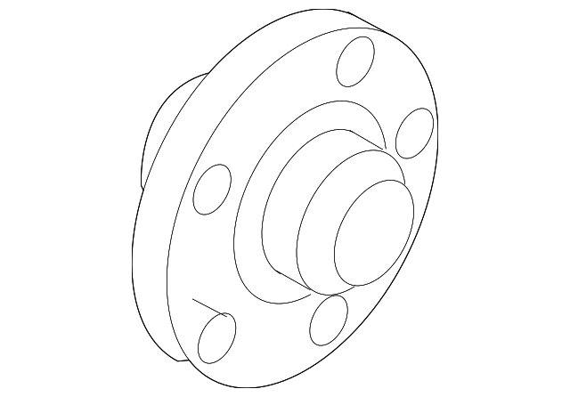 Hub 4E0-407-613-A - View 2