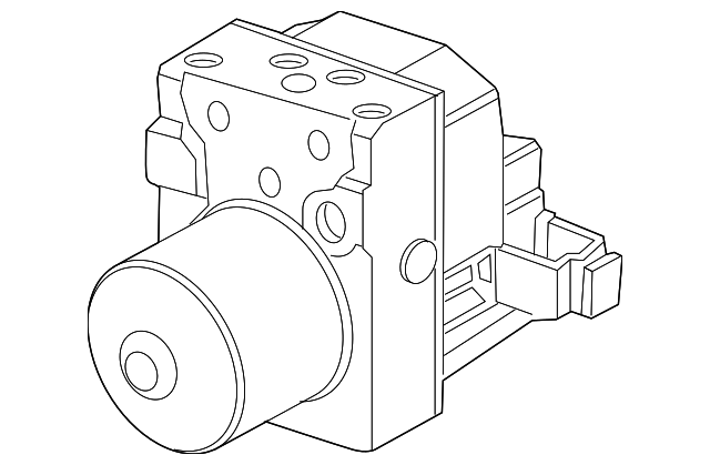 ABS Control Unit 3D0-614-517-AL