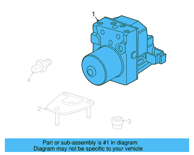 ABS Control Unit 3D0-614-517-AL - View 4