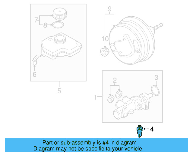 Thrust Sensor 8E0-907-597 - View 13