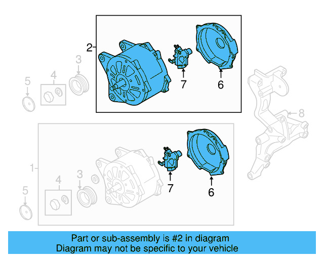 Alternator 06F-903-023-FX - View 45