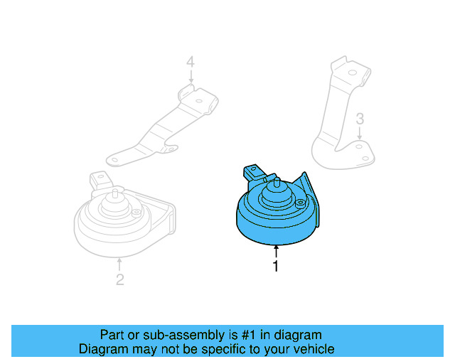 High Note Horn 5C0-951-223-C - View 40