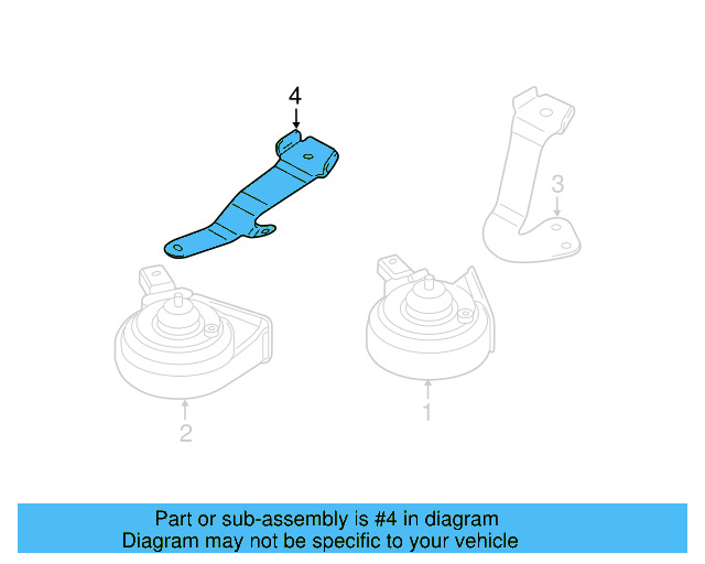 Bracket 1K0-951-182-H - View 24