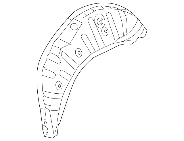Outer Wheelhouse 3C8-809-411-B