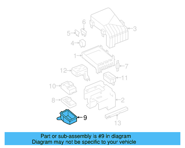 Cable Guide 1K0-971-848-S - View 30