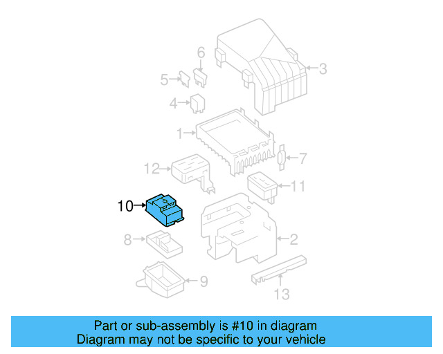 Fuse Box Cover 1K0-937-132-F - View 40