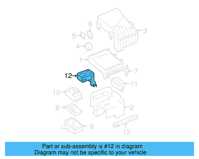 Contact Housing 1K0-937-700-B - View 38
