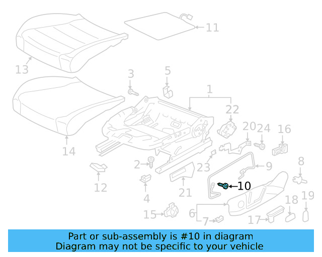 Window Regulator Screw N-907-371-07 - View 25