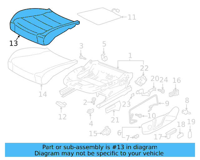 Seat Cover 17A-881-405-K-QMU