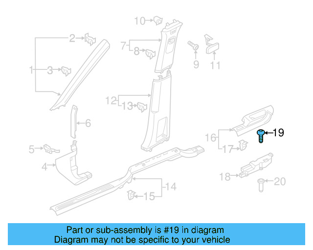Support Bolt N-909-747-02 - View 6