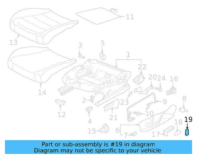 Knob 7P6-959-817-A-QWA - View 27