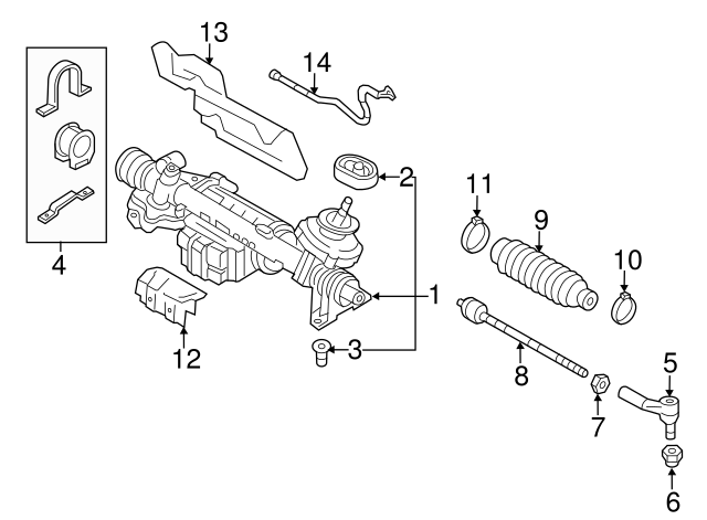 Mount Kit 1K0-498-884 - View 19
